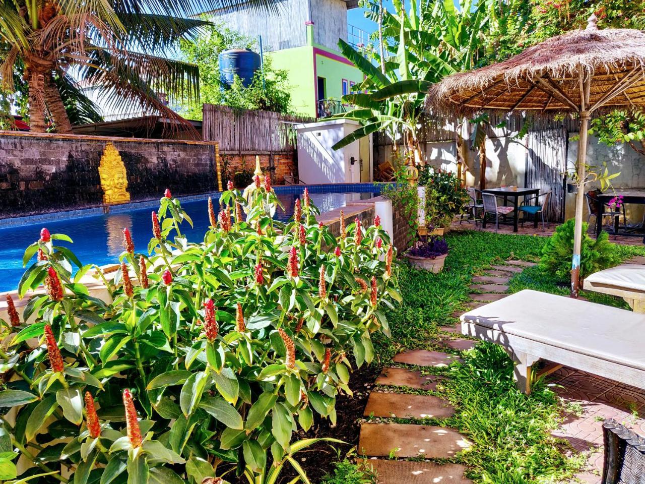 The Cashew Nut Villas Siem Reap Exterior foto